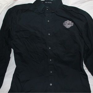 Harley Davidson button up